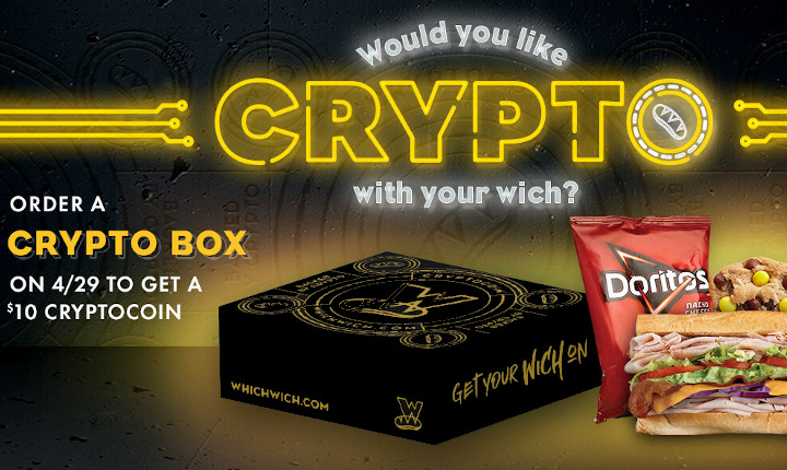 Which Wich® Superior Sandwiches to Launch a Crypto Box Meal available only on April 29