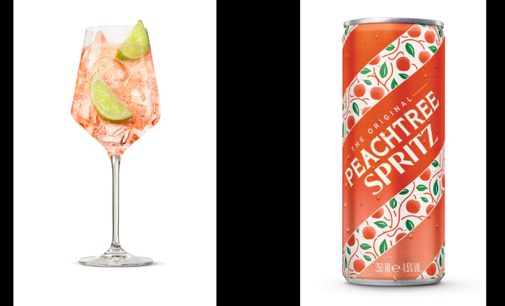 The Peachtree Spritz - also available as ready-to-drink