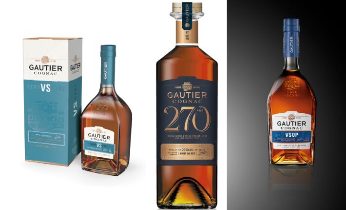 The cognacs by Maison Gautier