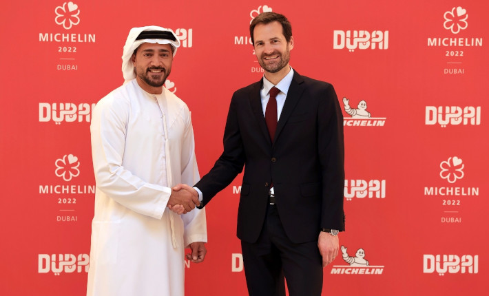 The handshake on the Michelin Guide Dubai
