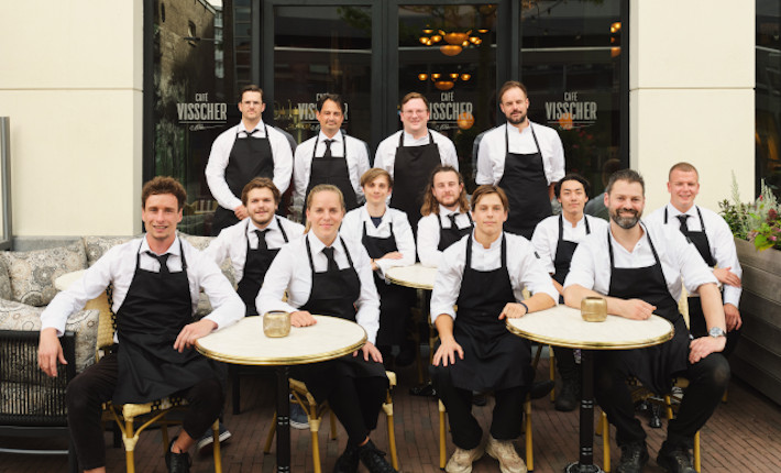 The team of Café Visscher - credits Arjen Poort at Today's Brew