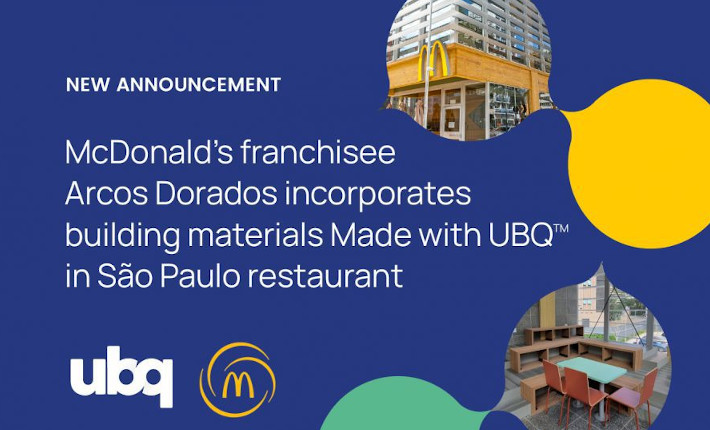 The use of UBQ™ Materials at McDonald's restaurants in Latin America