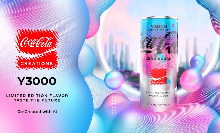 Y3000 Taste the future by Coca Cola