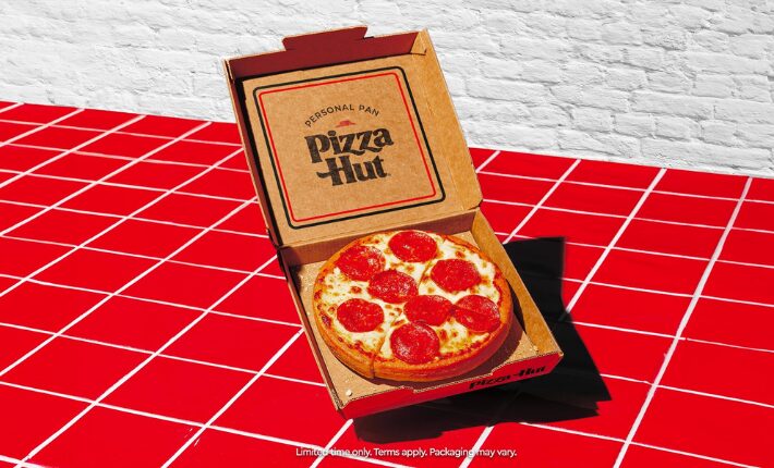 A ‘Personal Pan Pizza Hut’ - experience with personalized pizza's.