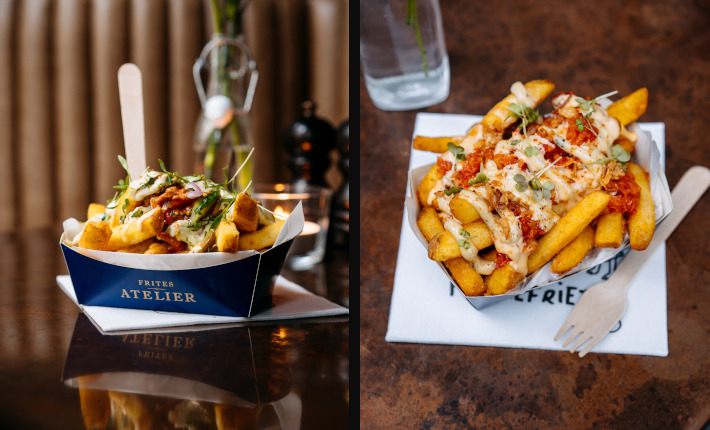 Limited editions fries at Frites Atelier