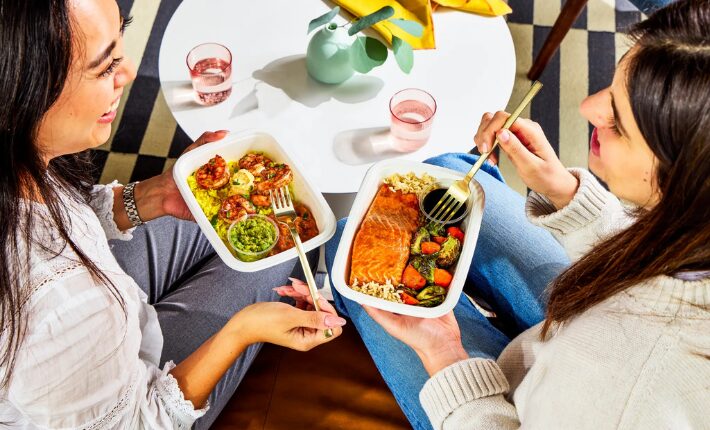 delivery service CookUnity & Airbnb