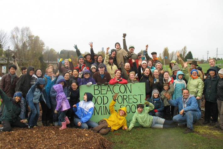 opening Beacon Food Forest