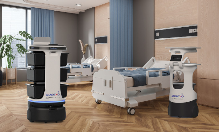 Bear Robotics and Sodexo partner to improve healthcare operations with service robots